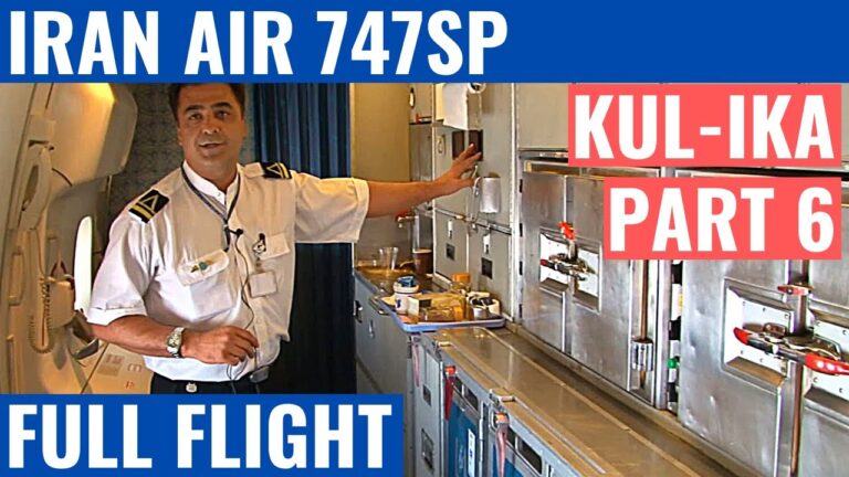 IRAN AIR 747SP | PART 6 | KUL-IKA